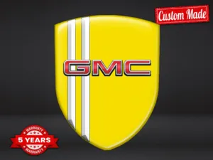 GMC Fahrzeugaufkleber Robust Hochwertig Professionell